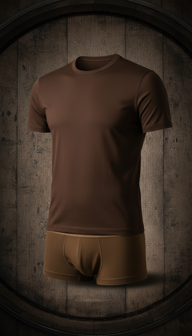Tailored crew neck undershirt
